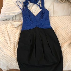 BCBG MAXAZRIA Halter Parachute Pocket Dress sz 6